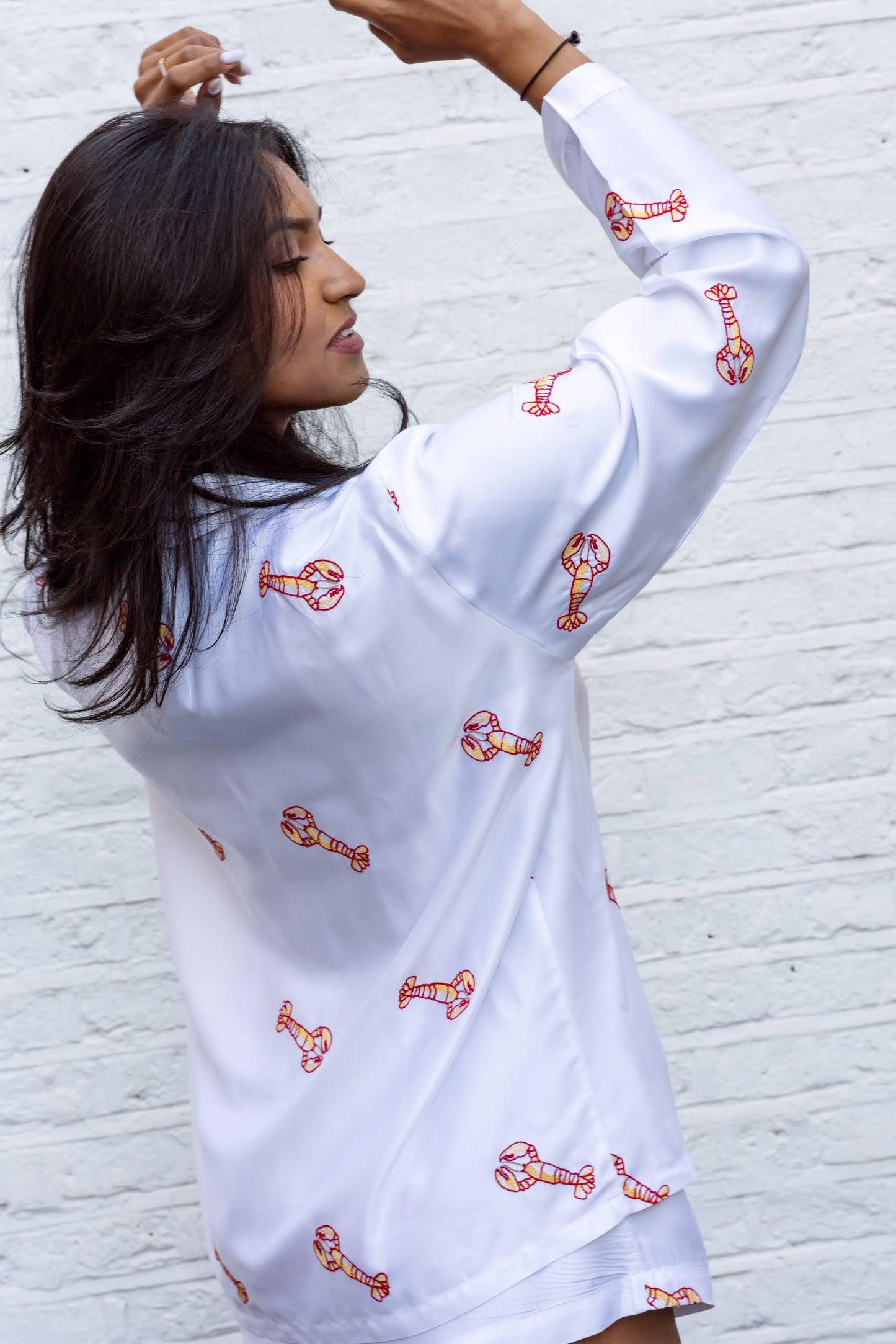 Shirt & Shorts Set - Lobster