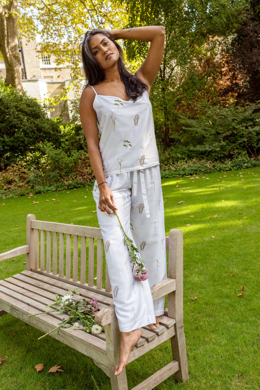 Cami Top & Trousers Set - Meadow