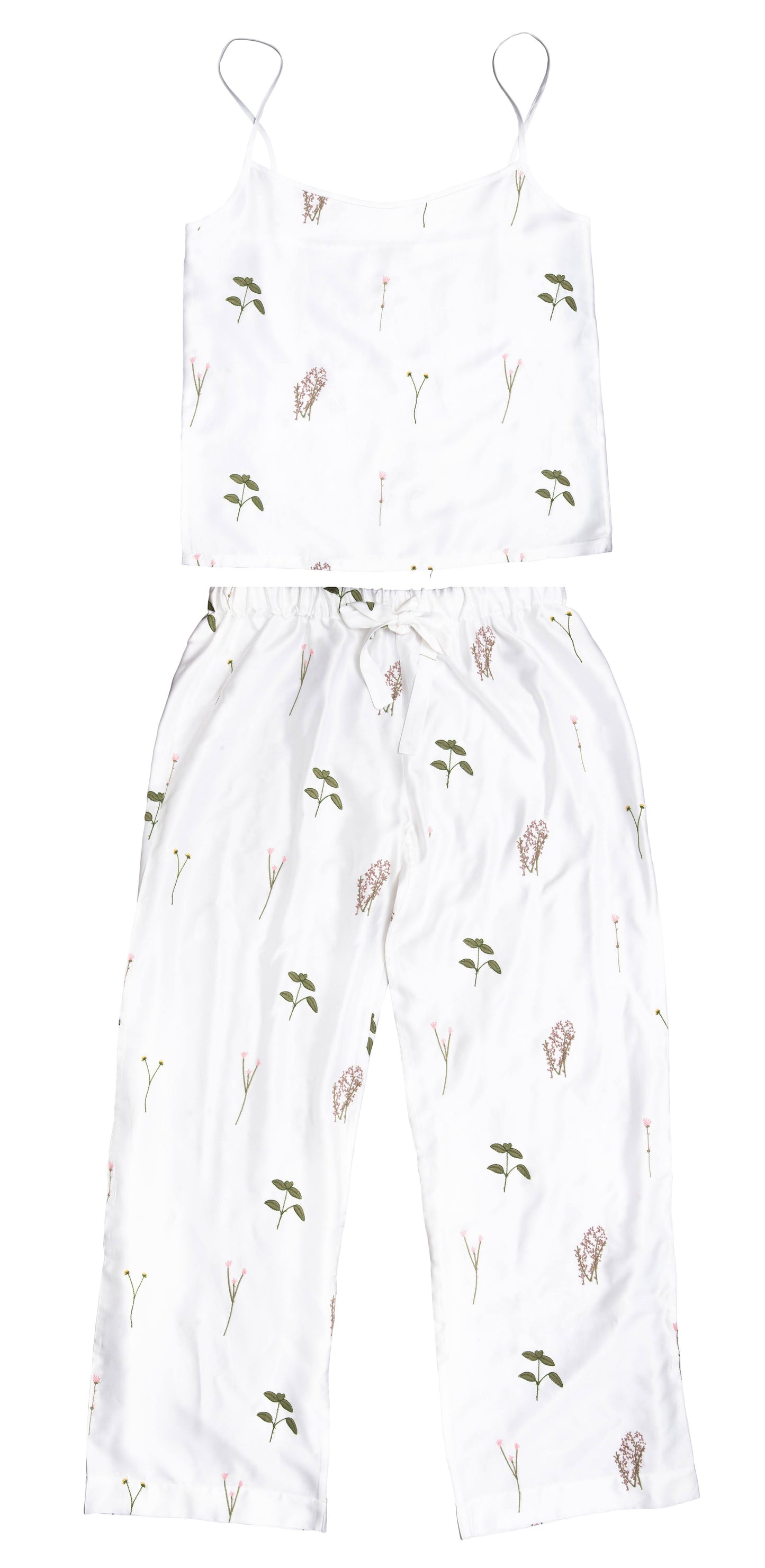 Cami Top & Trousers Set - Meadow