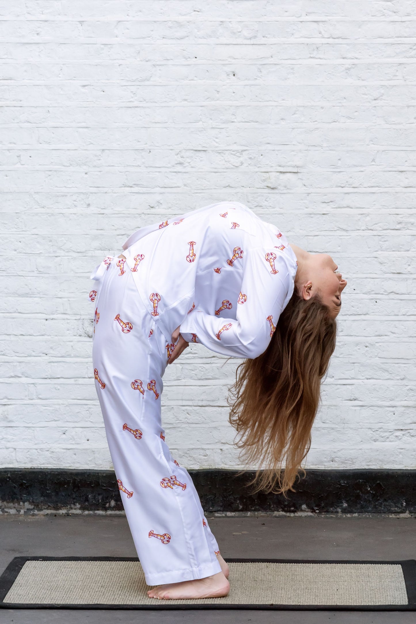 Long Pyjama Set - Lobster