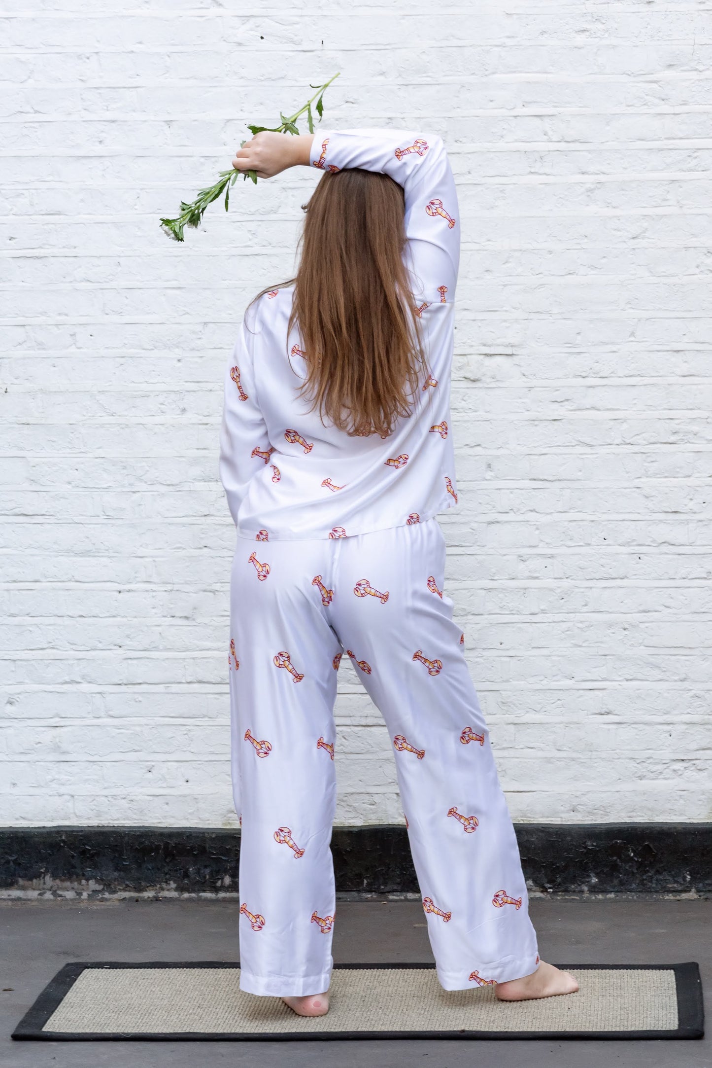 Long Pyjama Set - Lobster