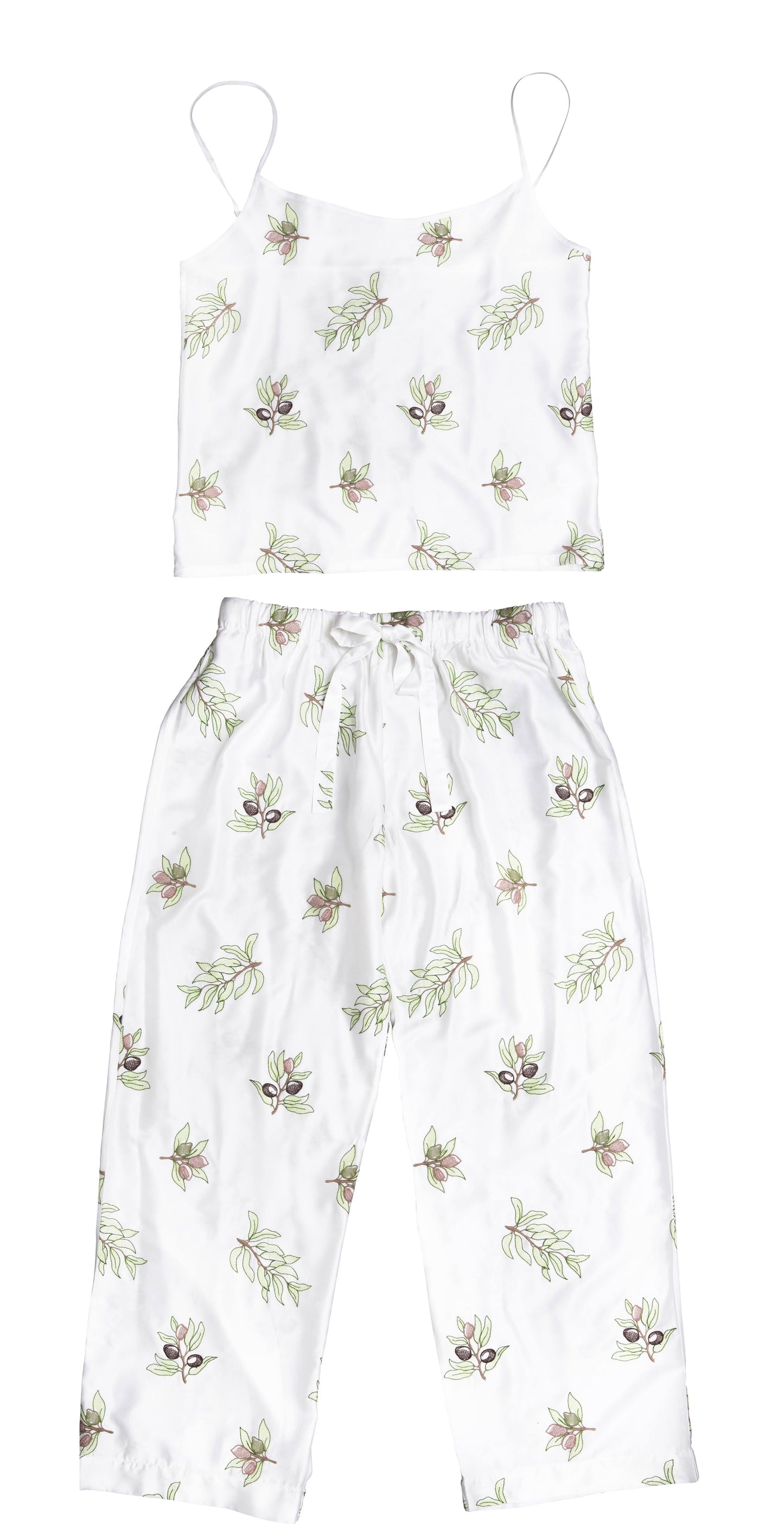 Cami & Trousers Set - Olive Edition