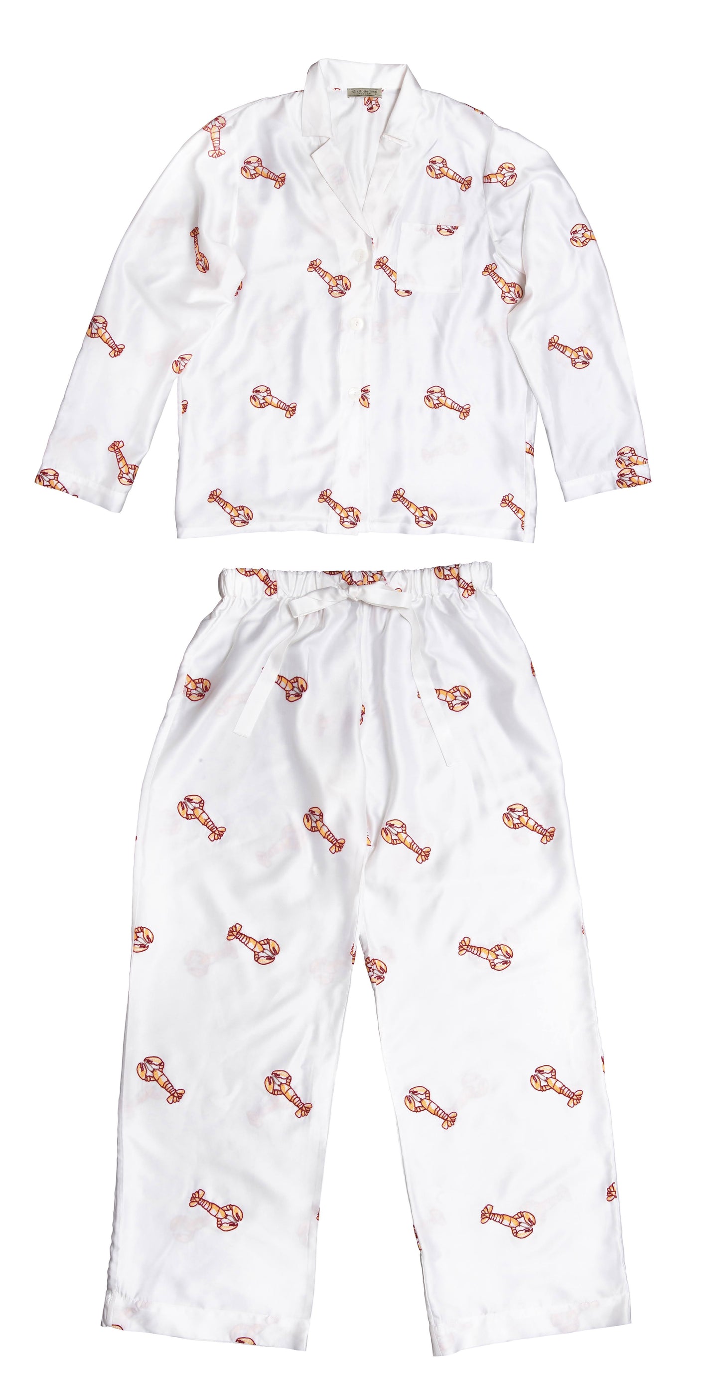 Long Pyjama Set - Lobster